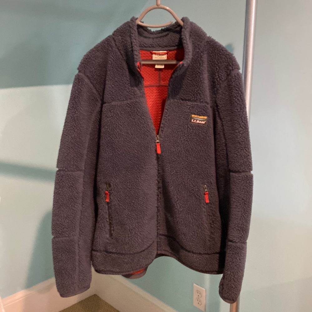 LLBean Mens full zipper jacket